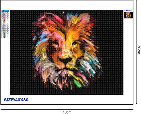Καμβάς Diamond Painting Κιτ