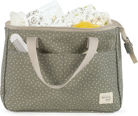 Walking Mum Walking Mum Baby Toiletry Bag Poppy Green