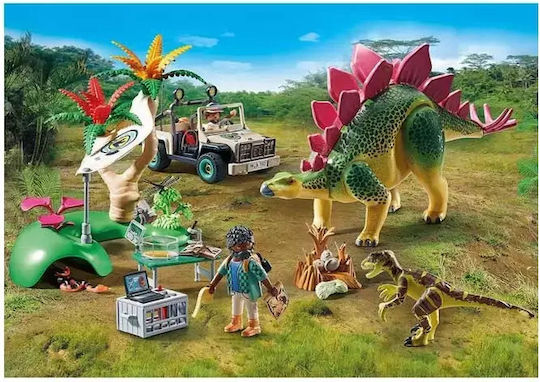 Playmobil Dinos Research Center With Dinosaurs for 4-10 years old