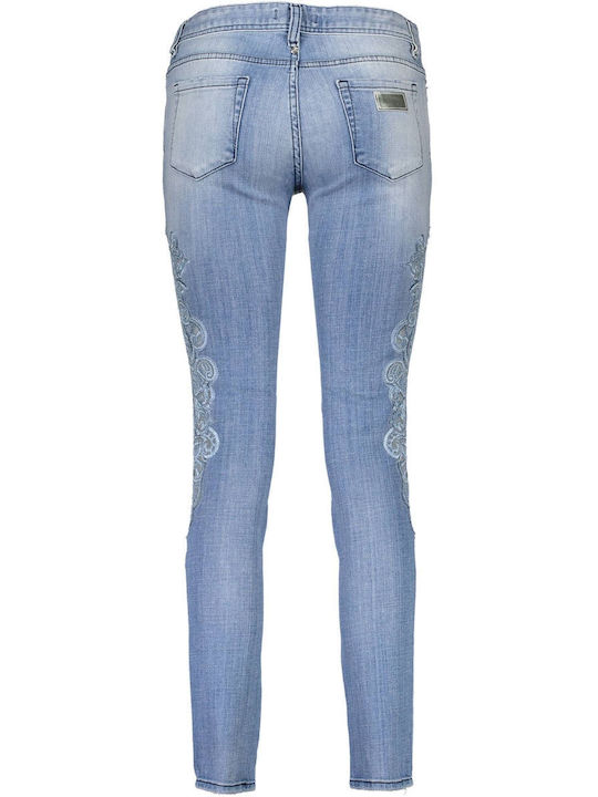 Just Cavalli Γυναικείο Jean Παντελόνι Light Blue