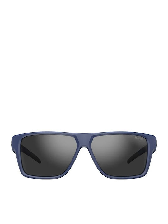 Bolle Temper Unisex Γυαλιά Ηλίου με Μαύρο Κοκκάλινο Σκελετό και Γκρι Φακό BS042005