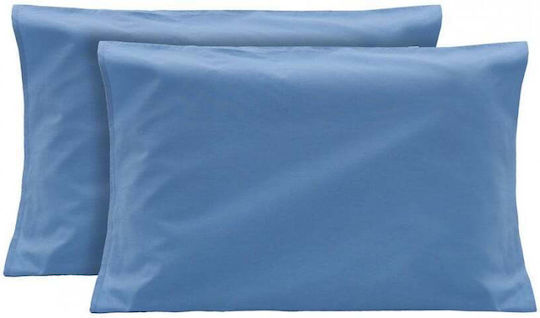 Heinner Pillowcase Set with Envelope Cover Blue 50x70cm.