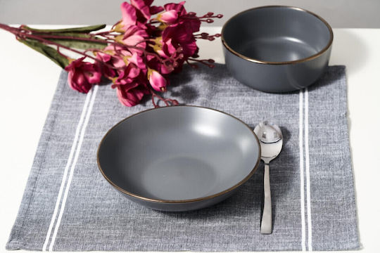 Heinner Calypso Farfurie adâncă Ceramică Alb cu Diametru 20cm 6buc