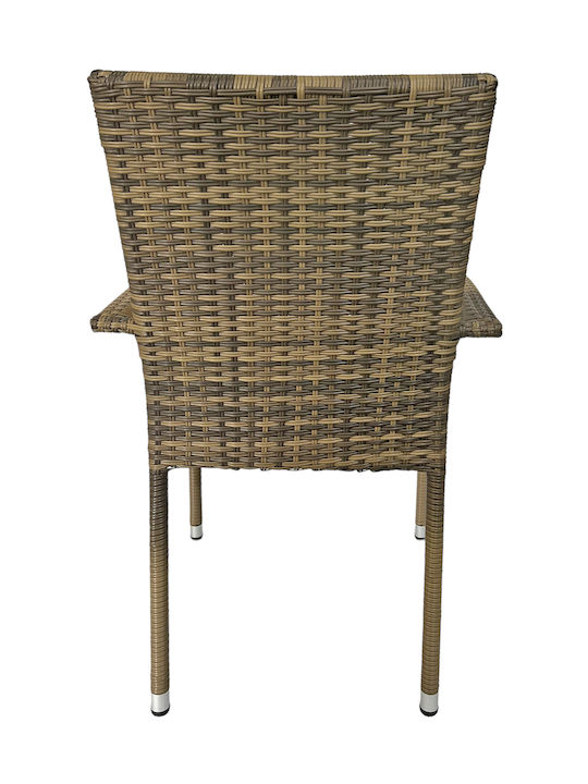 Set Sala De Mese Pentru Exterior 7 Piese Maro MB11492