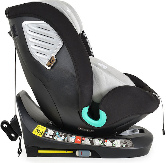 Moni Serengeti Baby Car Seat i-Size with Isofix Light Grey 0-36 kg