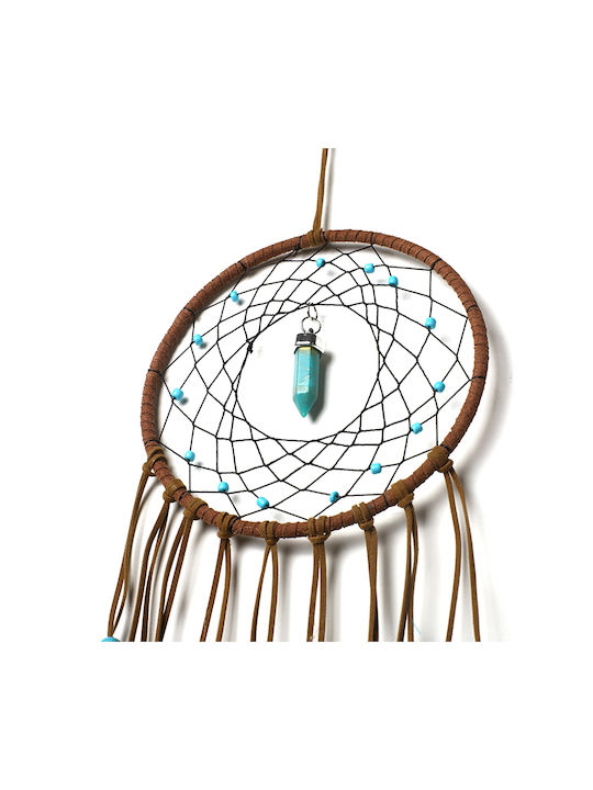 Decorațiune Pentru Perete Dreamcatcher Lucrată Manual Din Metal 13x45cm