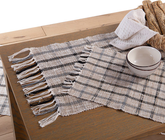 Nef-Nef Homeware Σουπλά Μπεζ 48x33cm