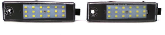 Toyota Harrier, Hiace, Highlander, Klugel, Land Criuser, Rav 4, Led Registration Lights 2 Pcs