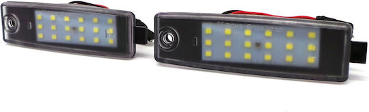 Toyota Harrier, Hiace, Highlander, Klugel, Land Criuser, Rav 4, Led Registration Lights 2 Pcs