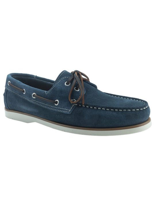 Ace Men's Boat Shoes Blue