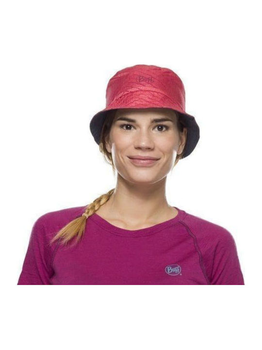 Buff Herren-Hut Bucket-Stil Collage Red