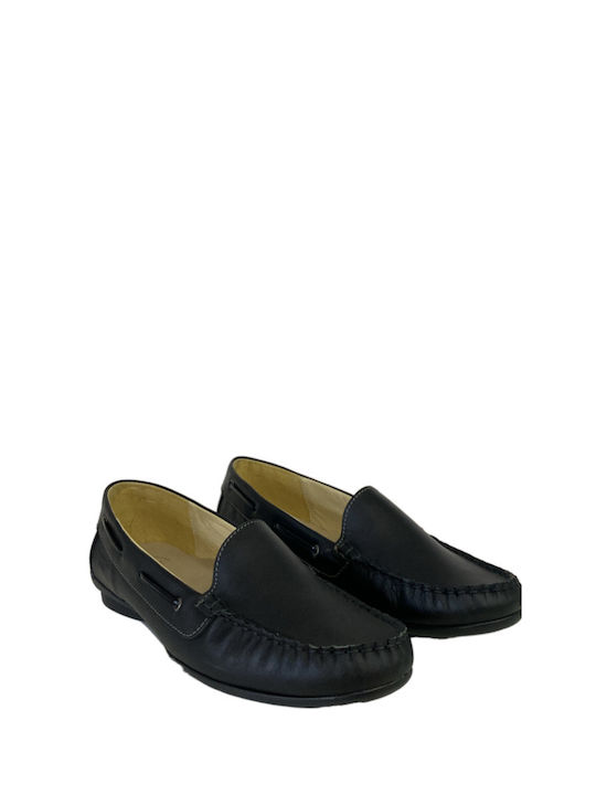 Boxer Women's Moccasins in Black Color