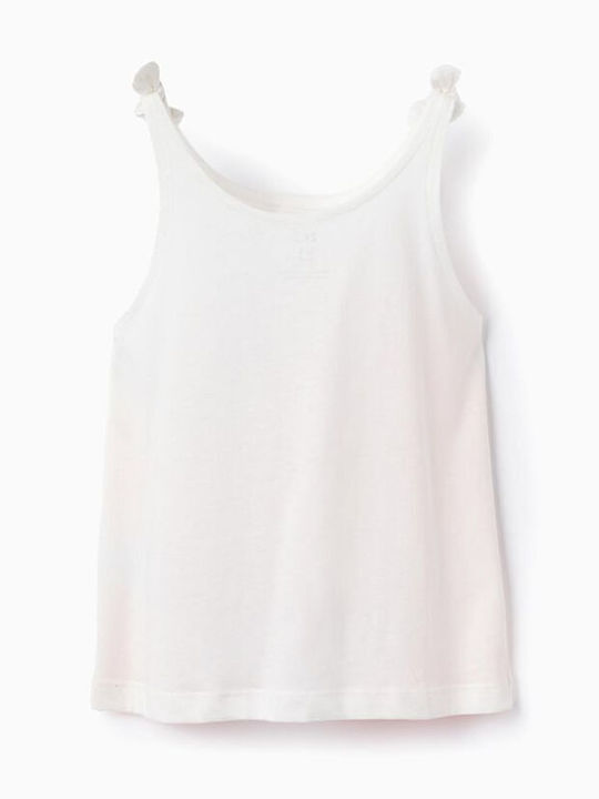 Zippy Kids Blouse Sleeveless White