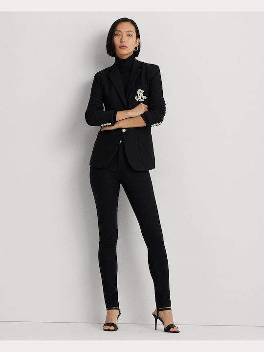 Lauren Vidal Paris Blazer pentru femei Sacou Black