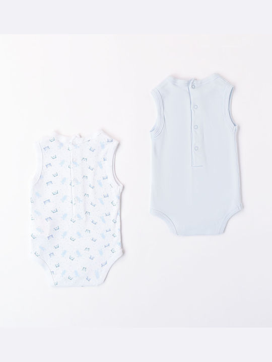 iDO Baby Bodysuit Set White