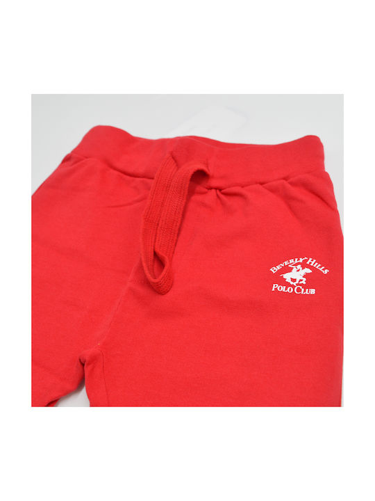 Beverly Hills Polo Club Kids Shorts/Bermuda Fabric Red