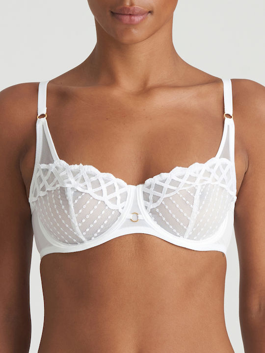 Marie Jo Balconette Balconette Bra Underwire White