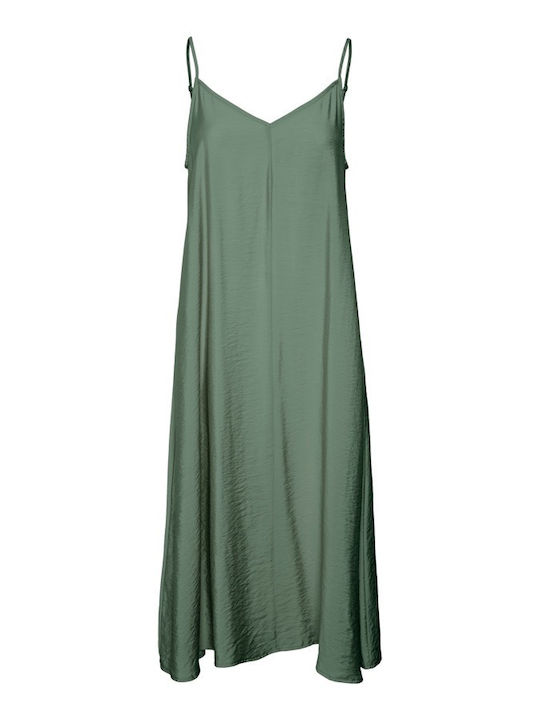 Vero Moda Midi Dress Green