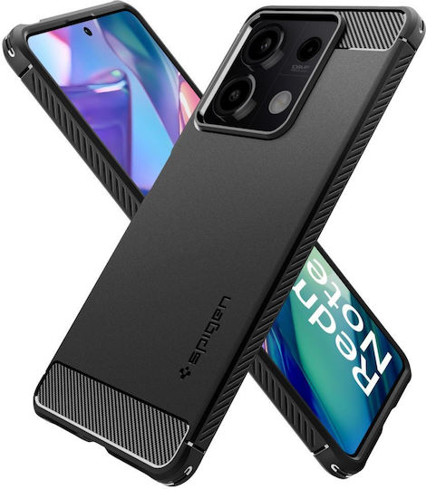 Spigen Rugged Armor Back Cover Πλαστικό 2mm Μαύρο (Redmi Note 13 5G)