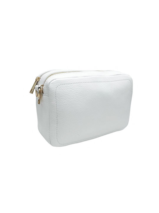 Savil Leather Women's Bag Shoulder White