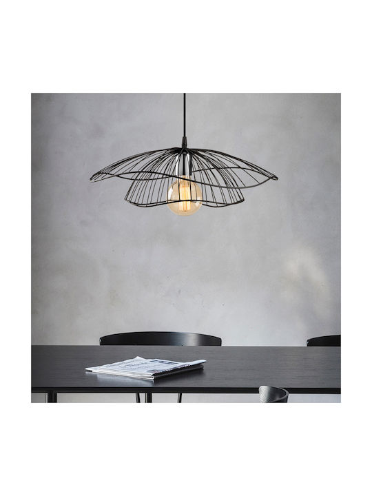 Megapap Pendant Light Single-Light for Socket E27 Black