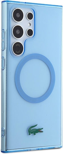 Lacoste Back Cover Πλαστικό Μπλε (Galaxy S24 Ultra)