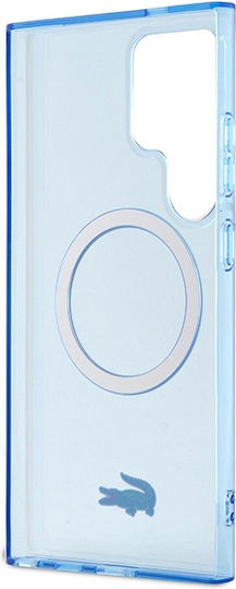 Lacoste Back Cover Πλαστικό Μπλε (Galaxy S24 Ultra)