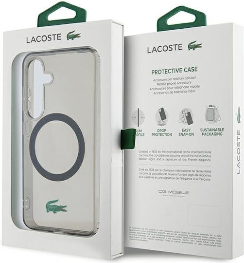 Lacoste Back Cover Πλαστικό Μαύρο (Galaxy S24)