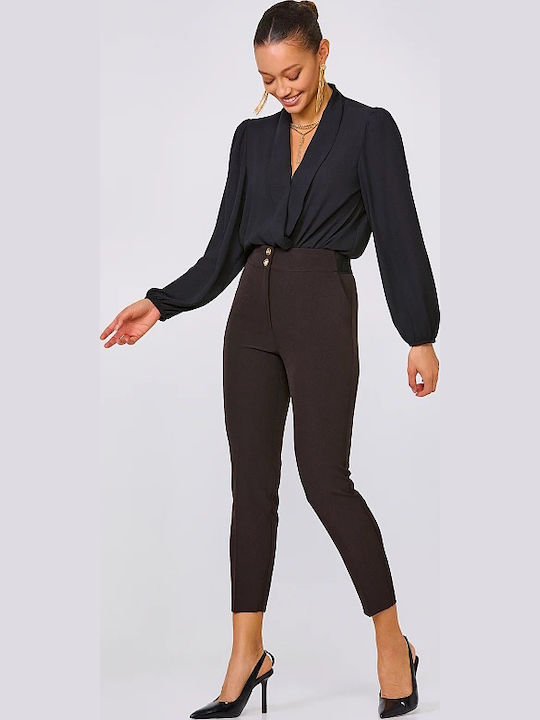 Women's Blouse Long Sleeve Black