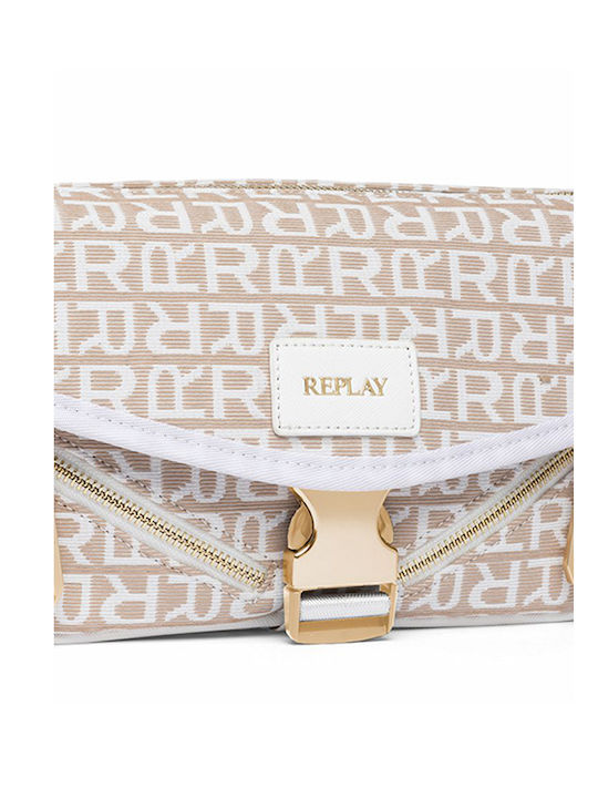 Replay Damen Tasche Crossbody Beige