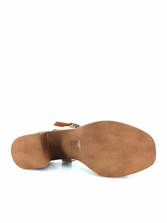 Leder Sandalen Braun