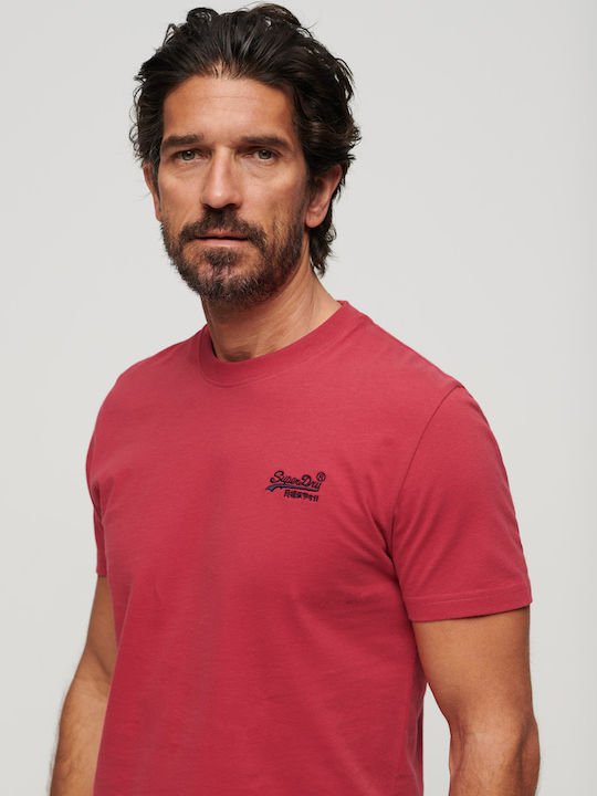Superdry T-shirt Cranberry Red