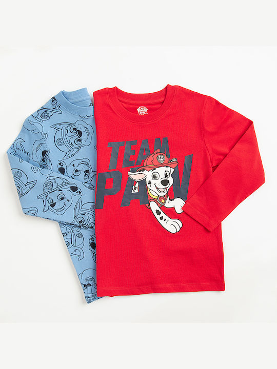 Set Kinderhemden Blau
