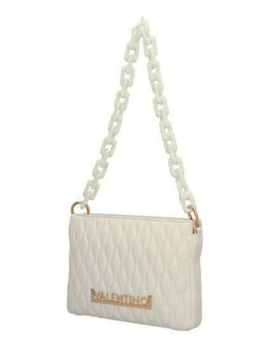 Valentino Bags Leder Damen Tasche Schulter Weiß