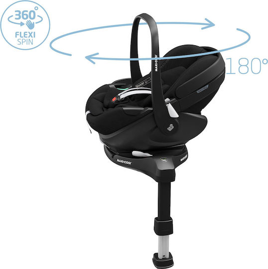 Maxi-Cosi Pebble 360 Pro² Детско Столче за Кола i-Размер с Isofix Основно черно 0-13 кг