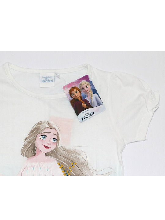 Kids' Set with Shorts Summer 2pcs Blue Frozen