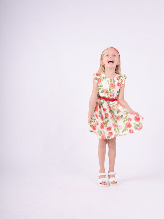 Evita Children's Dress Colorful