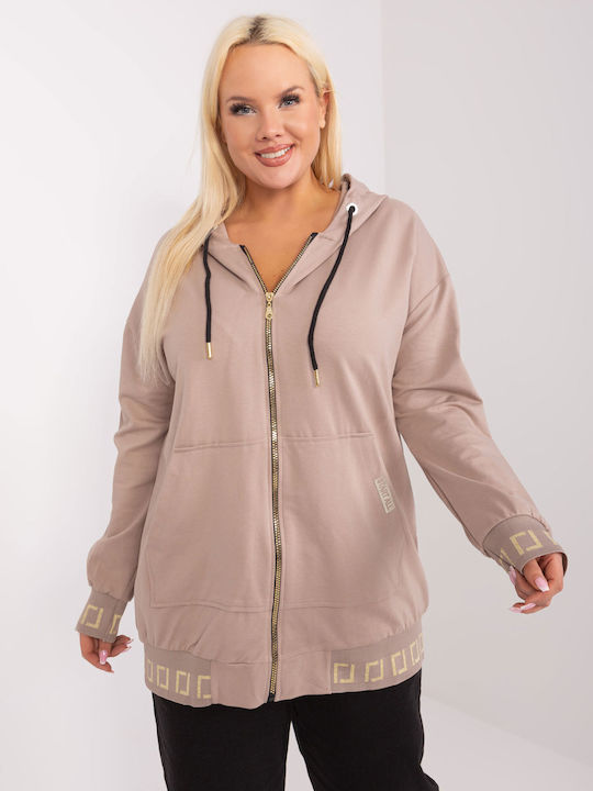 Relevance Women's Hooded Cardigan Beige