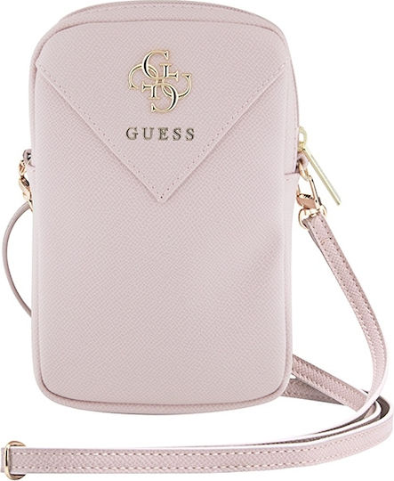 Guess Bag Guwbzpgstegp Pink Zip Triangle 4g