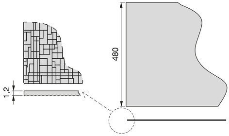 Emuca Household Accessories 20x20cm 223-8911515#WH 1pcs Emuca Household Accessories 20x20cm 223-8911515#WH 1pcs