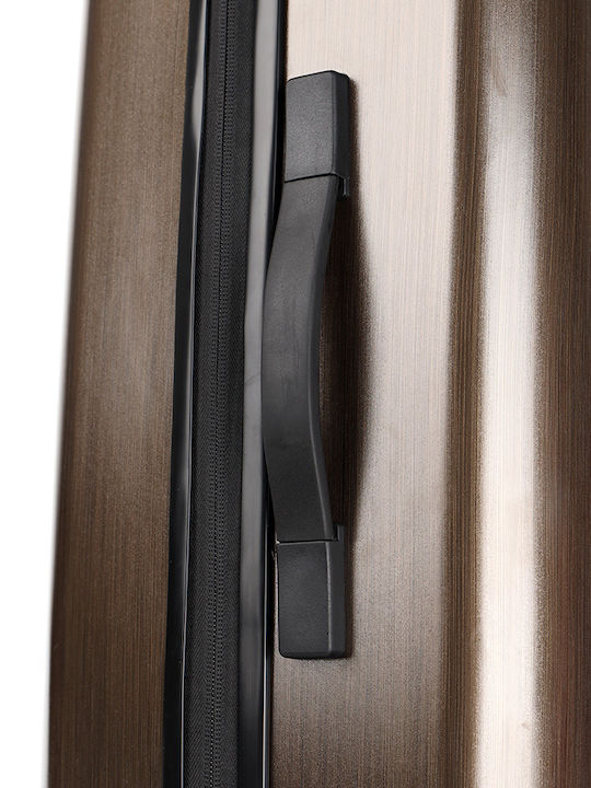 Calvin Klein Southampton 4.0 Μεγάλη Βαλίτσα Ταξιδίου Σκληρή Μπρονζέ με 4 Ρόδες Ύψους 76εκ.