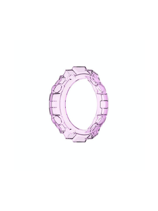 For Huami Amazfit T-rex A1918 Tyrannosaurus Tpu Watch Case(transparent Purple)