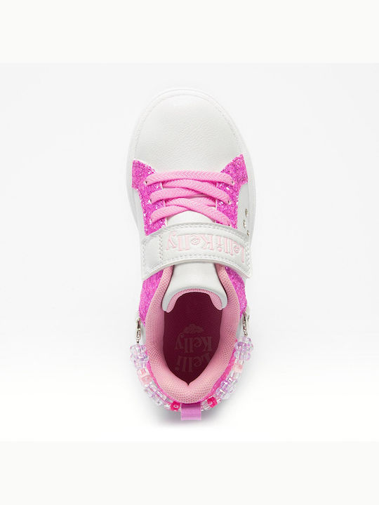 Lelli Kelly Kinder-Sneaker LKAA3910 Bianco / Fuxia