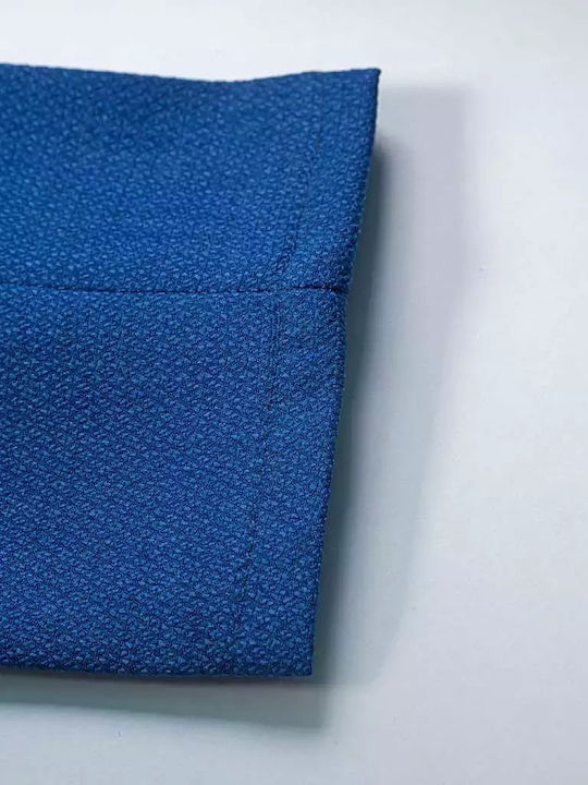 Online Boys Baptism Suit with Vest Blue