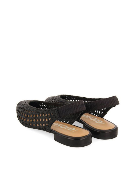 Gioseppo Leather Ballerinas Black