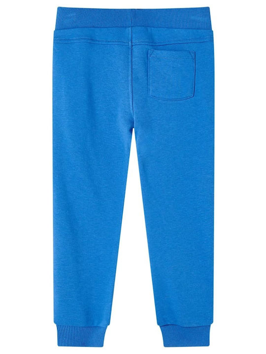 vidaXL Copilăresc Pantalon de Trening Blue 1buc