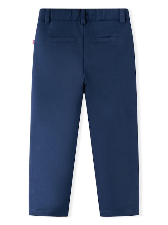 vidaXL Kids Sweatpants Navy Blue 1pcs