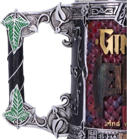 Nemesis Now Lord Rings Tankard Ποτήρι Μπύρας από Ανοξείδωτο Ατσάλι Γκρι NEMN-B5872V2