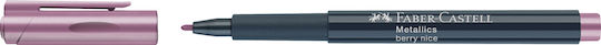 Faber-Castell Metallics Μαρκαδόρος Metallics Berry Nice