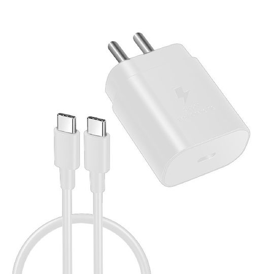 PZX Încărcător și Cablu USB-C 66W Albς (PZX P47)